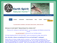 Tablet Screenshot of earthspiritcatalogue.com